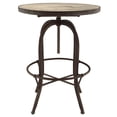 thumbnail image 2 of Industrial Modern Contemporary Living Room Wood Side Table Brown, 2 of 4