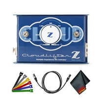 Cloud Microphones Cloudlifter CL-Z - Vari-Z Mic Activator - Ultra-Clean Microphone Preamp Gain Variable Impedance Control XLR Cable 6Ave Microfiber Cleaning Cloth More