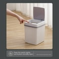 Qepwscx Automatic Trash Can with Lid,Intelligent Sensor Trash Can for