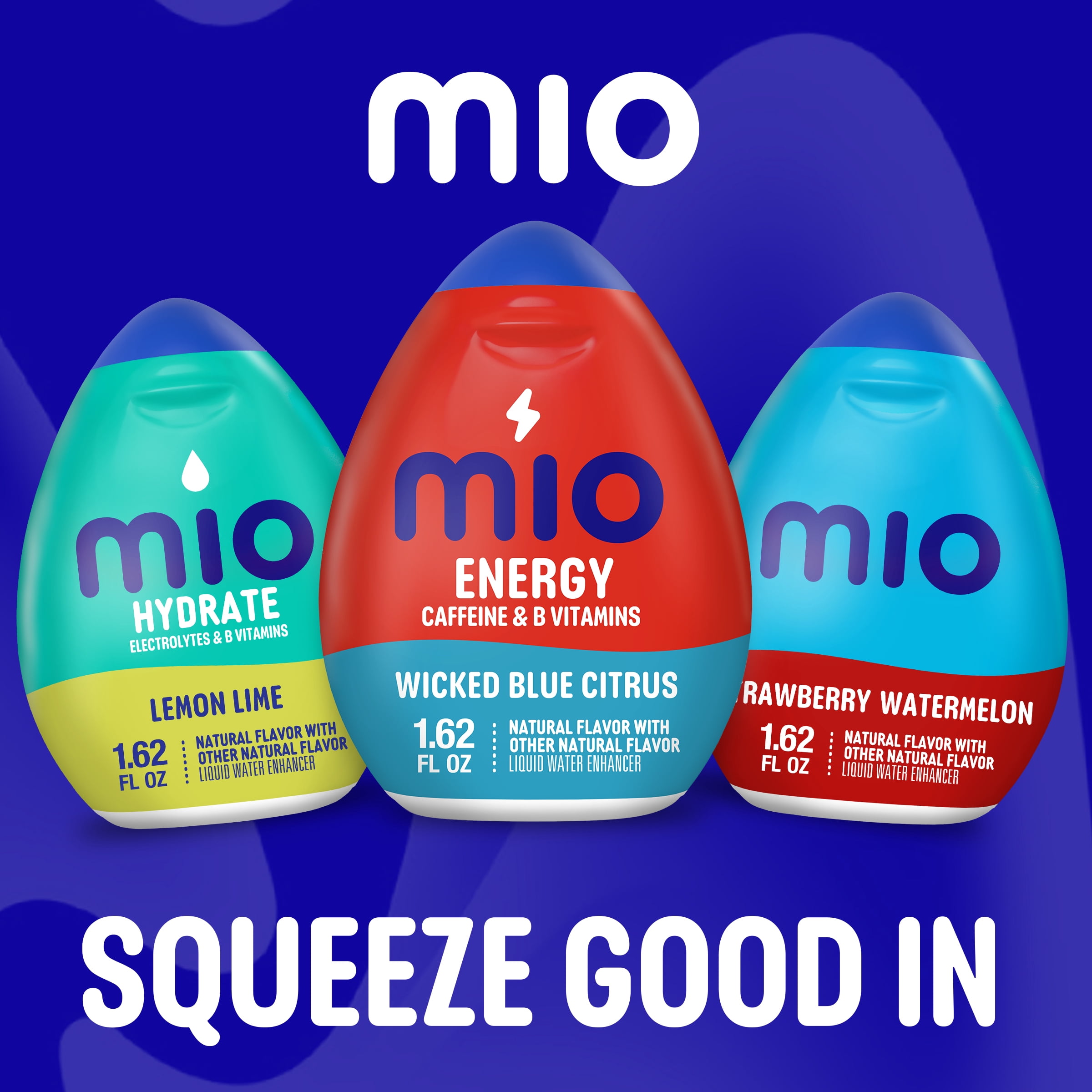 MiO Energy Wicked Blue Citrus, Flavored Drink, Pack of 4 - Walmart.com