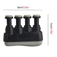 thumbnail image 5 of Entrenador de mano para guitarristas y músicos, ejercitador de dedos para guitarra, entrenador muscular para dedos, 4 Uds., 5 of 5