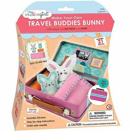 My Studio Girl Make-Your-Own Travel Buddies Bunny (My Best Travel Buddy)