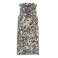 thumbnail image 3 of Glacier Black and Gray Cheetah Print Spring Summer Dresses for Women Fashion T-shirt Dress Casual Sleeveless Loose Sundress with Pockets, 3 of 5