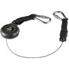 ergodyne-1PK Squids 3000 Retractable Tool Lanyard W/ Dual Ss Carabiners - 1lb - 1 Each - 1 Lb Load Capacity - 1.5