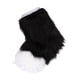 thumbnail image 3 of Accesorios de cosplay de patas difusas, disfraz de peluche suave para fiesta, divertido animal de dibujos animados para adultos en blanco y negro, 3 of 9