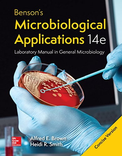 Pre-Owned LooseLeaf Benson's Microbiological Applications Laboratory Manual--Concise Version, 9781259705236, 1259705234, Paperback, 14 edition