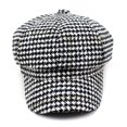 thumbnail image 4 of A+ Black and White Patterned Casual Cap Stylish Simple Machine Washable, 4 of 5