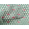 thumbnail image 4 of oneOone Cotton Cambric Fabric Geometric & Flamingo Bird Decor Fabric Printed BTY 56 Inch Wide, 4 of 4