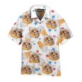 thumbnail image 3 of Las más nuevas camisetas holgadas y transpirables con estampado 3D de muñeco de nieve y helado para hombre y mujer, camisetas de manga corta para fiesta en la playa, 3 of 5