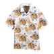 thumbnail image 3 of Camisa hawaiana con estampado 3D de helado de moda de verano, camisetas holgadas y transpirables de moda Y2k para fiestas en la playa, camisetas geniales de manga corta para hombres, 3 of 5