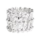 thumbnail image 1 of Brazaletes s Retráctiles Telescópicas para Mujeres Chicas Plata Sunnimix Anillo de pulsera, 1 of 7
