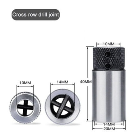 

Woodworking Drill Row Cross Sleeve Clamp Drill Base Drilling Rig Collet Chuck