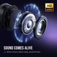 thumbnail image 5 of FIFINE Wired Gaming Headset with Noise Canceling Mic, USB Gamer Headphone for PC Computer, PS5/PS4 with RGB Control, 7.1 Sound, Chat/Game Balance H13, 5 of 10