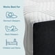 thumbnail image 5 of Lucid - Colchón Individual Extra Largo de Memory Foam con Gel y Bambú - 15 cm - Colchón Firme - Funda Lavable y Transpirable - Colchón en Caja, 5 of 6