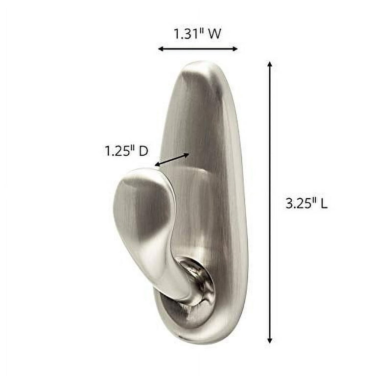 Command Small , Damage Free Hanging Wall Hooks With Adhesive