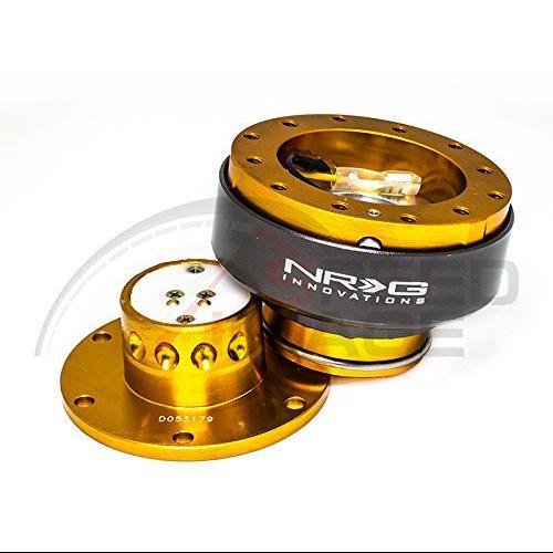 NRG Steering Wheel Quick Release Kit Generation 2.0 Rose Gold with