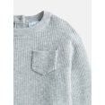 thumbnail image 2 of Wonder Nation Baby Boys Sweater Knit Top and Pants Set, 2 Piece, Sizes 0-3M-24M, 2 of 3