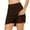 Z-Brown, variant on Womens Short Skirts Clearance, Women's New Color Mid-Waist Skirt Pants Sports Casual Shorts Bottoming Skirt Pant