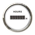 thumbnail image 1 of Warranted Hour Meter Gauge 99999.9H With Backlight 52mm(2") 12V/24V ,Universal Compatibility, 1 of 6