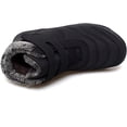 thumbnail image 4 of Women Winter Snow Boots Warm Furry Lined Ankle Booties Hook and Loop Outdoor Walking Womens Boots, 4 of 14