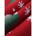 thumbnail image 4 of SUNSIOM Kids Christmas Tree/ Boot/ Deer Print Neckerchief Knitted Scarf, 4 of 6