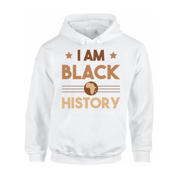 I`m Black History USA Political Unisex Hoodie Men Women - Graphic Tee S M L XL 2XL 3XL 4XL 5XL - Hooded Black History Month Gifts Resistance Hoodie for Him Her