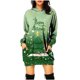 thumbnail image 1 of Vestidos de Navidad Para Mujer Casual Con Estampado de Bolsillo Vestido de Manga Larga Con Capucha Suelta Odeerbi  ODB197780, 1 of 5