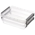 thumbnail image 2 of Stackable Project Case Plastic Storage Box with Latching Lid Portable Organizer for Photos Scrapbooking Electronics and Office, 2 of 4
