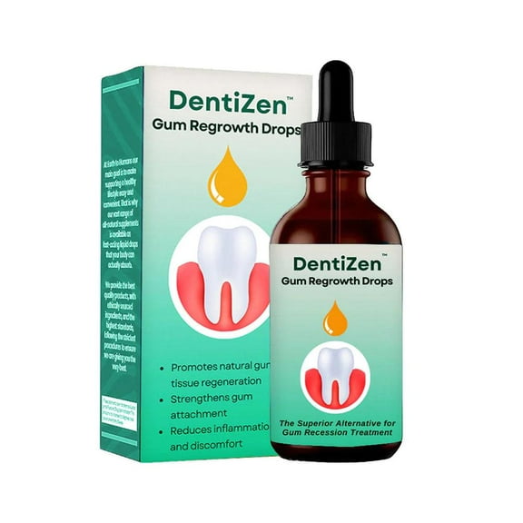 Dentizen Gum Regrowth Drops 30ml Treatment Natural For Oral[Care Restorat- H4C9