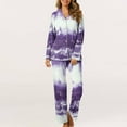 thumbnail image 4 of Tall Women Lounge Sets 2 Piece Outfits Two Piece Sets Plus Size Women Women's Home Pocket Printed Pajama Set For Daily Home Wear my items ordered, 4 of 7