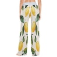 thumbnail image 5 of Women's Long Sleep Pants Home Pants Sleep Pants Wide-Leg Pants Design Elastic Fabric Casual Pants M Cute Cartoon Lemon, 5 of 7