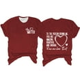 thumbnail image 2 of hcuribad Valentine's Shirts for Women Womens Shirts t Shirts for Women Women's You Are Enough Dear Person Behind Me Print Crew Neck t Shirt Clothing Short Sleeve t Shirt Red S, 2 of 9