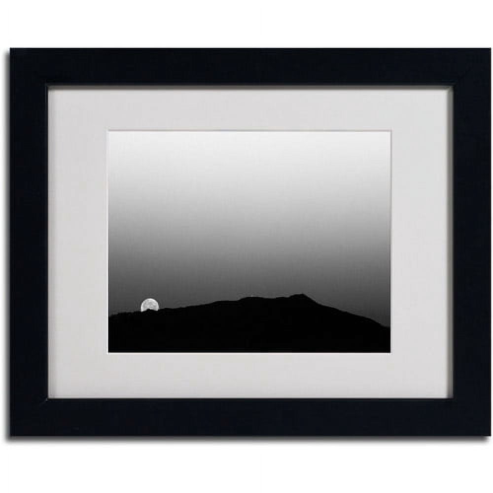 Trademark Fine Art "Goodbye Sweet Appetite" Matted Framed Art by Geoffrey Ansel Agrons, Black Frame