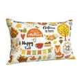 thumbnail image 2 of Kll Hello Fall Pillow Covers Envelope Closure,Super Soft And Cozy Fuzzy Fleece Pillow Case Cover 16"X24", 2 of 9