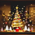 thumbnail image 2 of Extra Large Christmas Window Stickers,DXTXTJ 30 * 100cm Christmas Gold Tree Window Stickers, Reusable Christmas Stickers for Christmas Decoration, 2 of 2