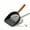 Black - Round Holes, variant on Kimmy&Co Solid Wood Cat Litter Scoop - Heavy Duty Non-Stick Metal Sifter - Deep Shovel for Easy Cleaning