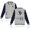 Gray, variant on Tobe Nwigwe Tour 2025 Jackets Hip Hop Baseball Uniform Men Women Baseball Jacket
