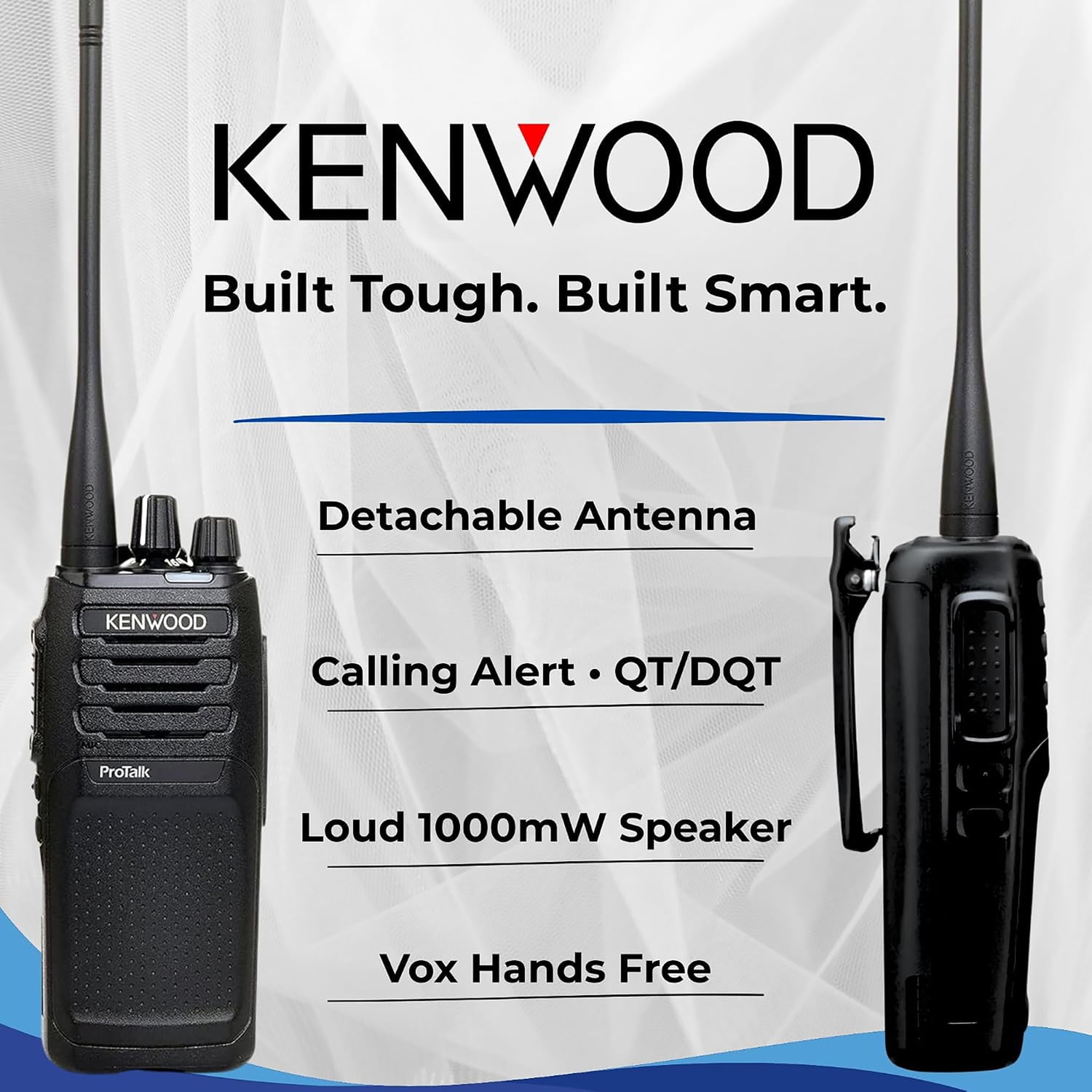 KENWOOD ProTalk NX-P1200AVK 5-Watt 64-Channel Analog VHF Two-Way Radio