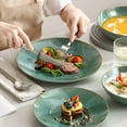 thumbnail image 4 of vancasso, Series Karst, 16-Piece Stoneware Dinnerware Set, Green Dishes Set, Service for 4, 4 of 9