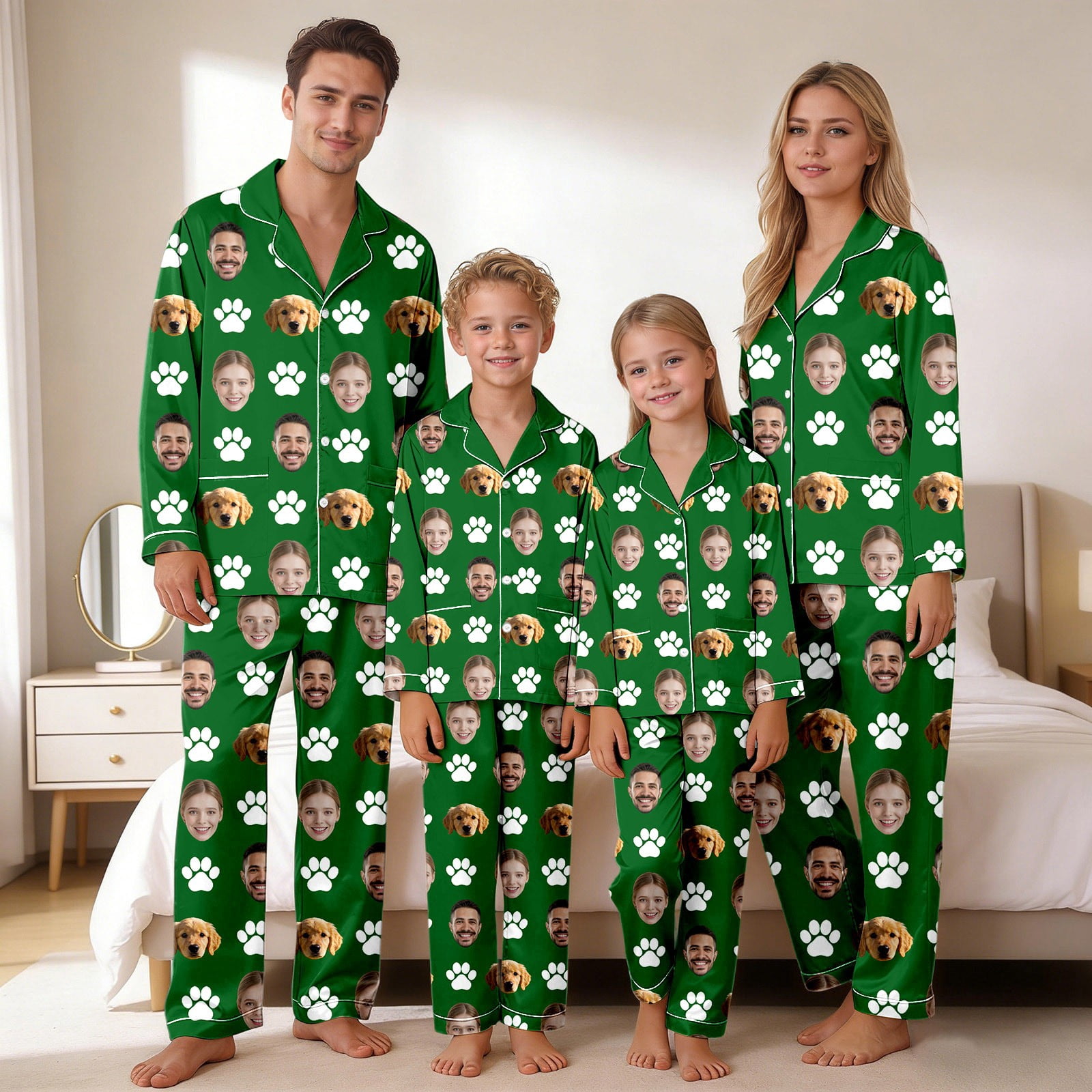 Matching Family Pajama Set for Cozy Nights and Photoshoots — free download