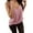 Pink, variant on AWZXDE Women's Sparkling Star Sequins V-Neck Camisole Tank Top That Shines in Sunlight for Casual Fashion and Party Wear Gold,S
