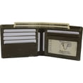thumbnail image 2 of Cavelio Genuine Leather Slim Bifold Men Wallets RFID Blocking USA Series 60HU GREEN, 2 of 9