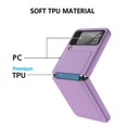 thumbnail image 5 of Protection de Charnière Macaron Étui Compatible Samsung Galaxy Z Flip 4 avec Protecteur de Caméra, 5 of 5