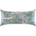 thumbnail image 3 of GZHJMY Running Horses Satin Pillowcase for Hair and Skin, Soft and Cozy Cooling Smooth Pillow Cover with Envelop Closure, Standard Size 20x26in Home Decor, 3 of 7