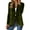 52# Army Green, variant on Fshiont Velvet Blazers for Women Casual Oversized Open Front Long Sleeve Jackets Work Office Business Suit Blazer 2025 Yellow 2XL
