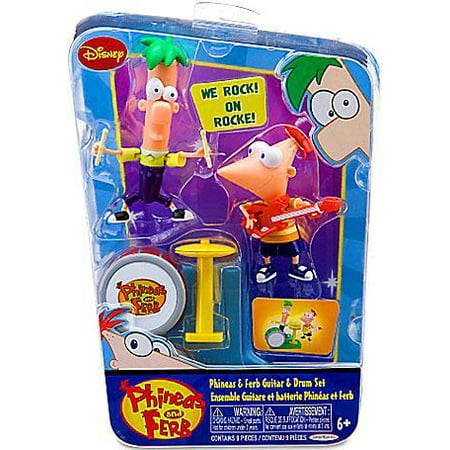 phineas and ferb figure set