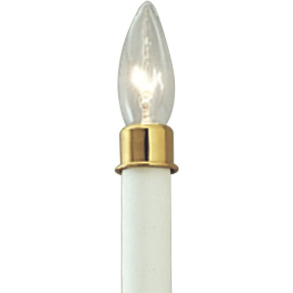 Polished Solid Brass CandleCap Accessory for Chandeliers