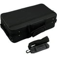 thumbnail image 1 of Phenofice Musical Instrument Bag Clarinet Storage Box Black Square Minimalist Style 1Set, 1 of 8