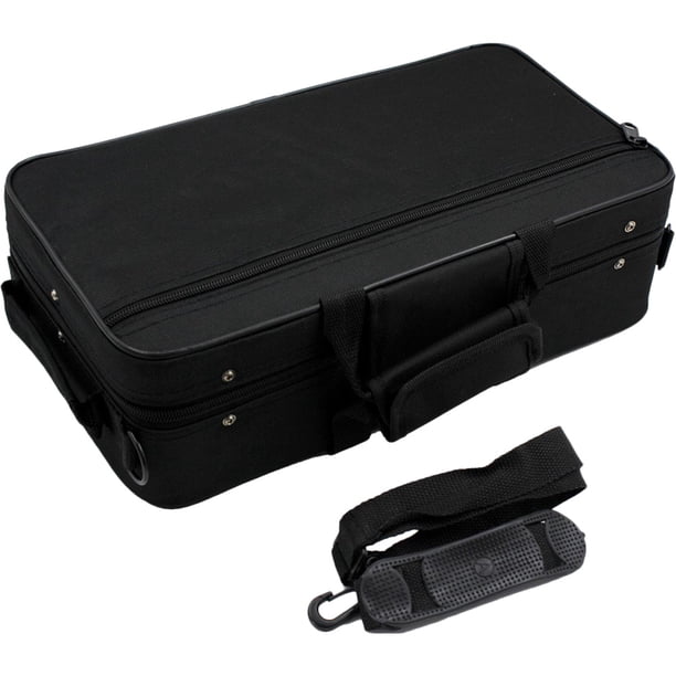 unbranded Estuche Para Negro De Tela Oxford Con Protección Contra Impactos Y Opciones De Transporte Versátiles