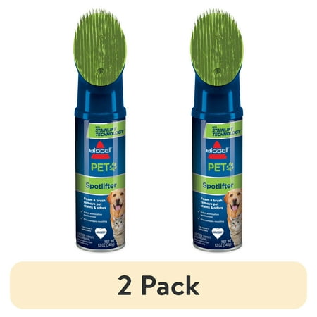(2 pack) Bissell Pet Spotlifter for Upholstery and Carpet, 12 oz., 93521